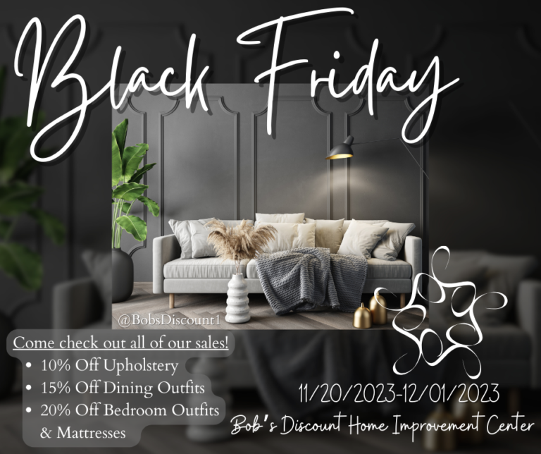 Bob's Discount Home Improvement Center December 6, 2023