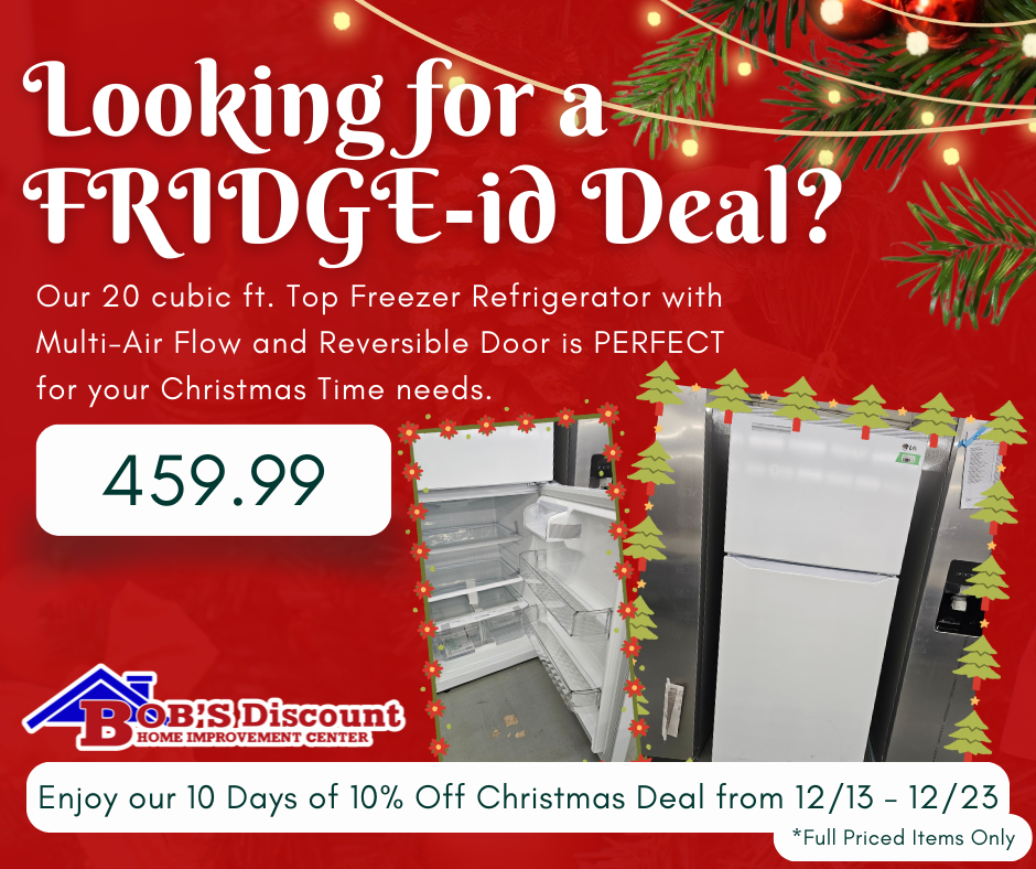 Bob's Discount Home Improvement Center January 10, 2024